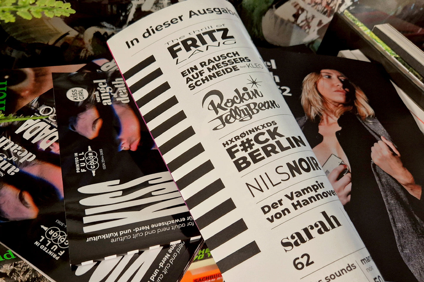 KISS MY MAG Magazin - noir