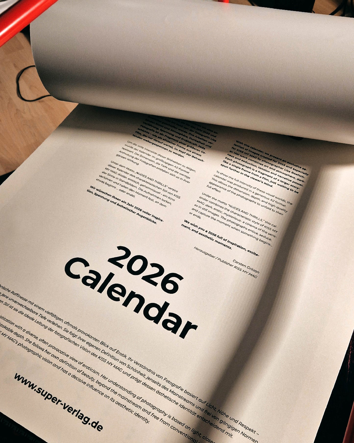 KISS MY MAG Kalender 2026